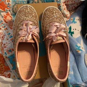 Keds Kate Spade rose gold